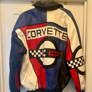 Red Dawg Genuine Leather CORVETTE coat, mens medium